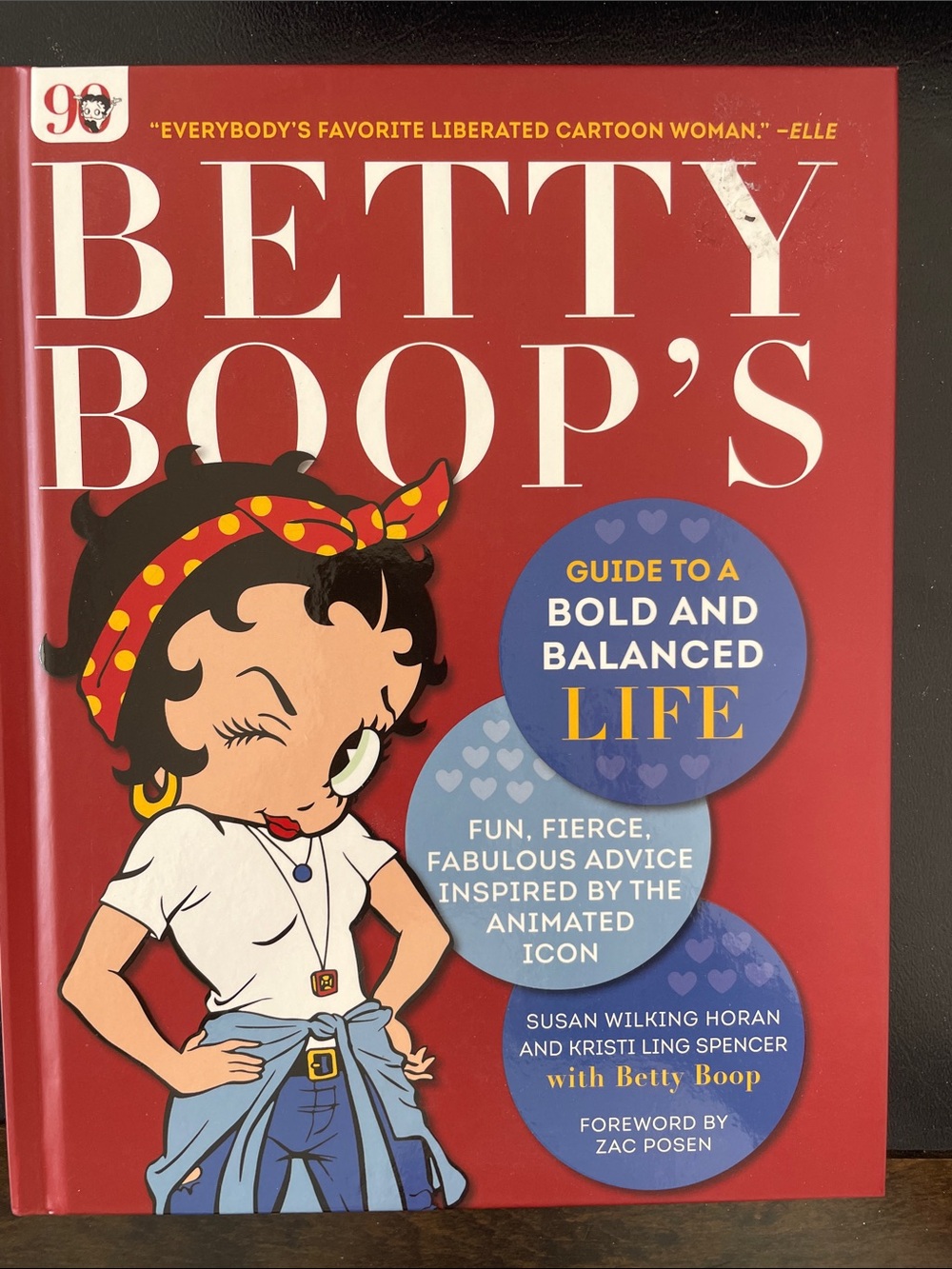 New Hardback - Betty Boop's Guide to a Bold and Balanced Life - Red Cover